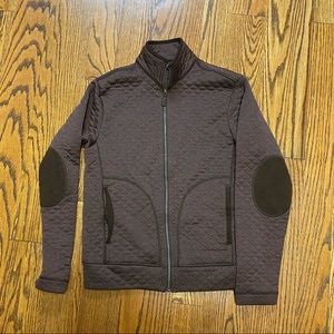 Quilted Cremieux Zip-up